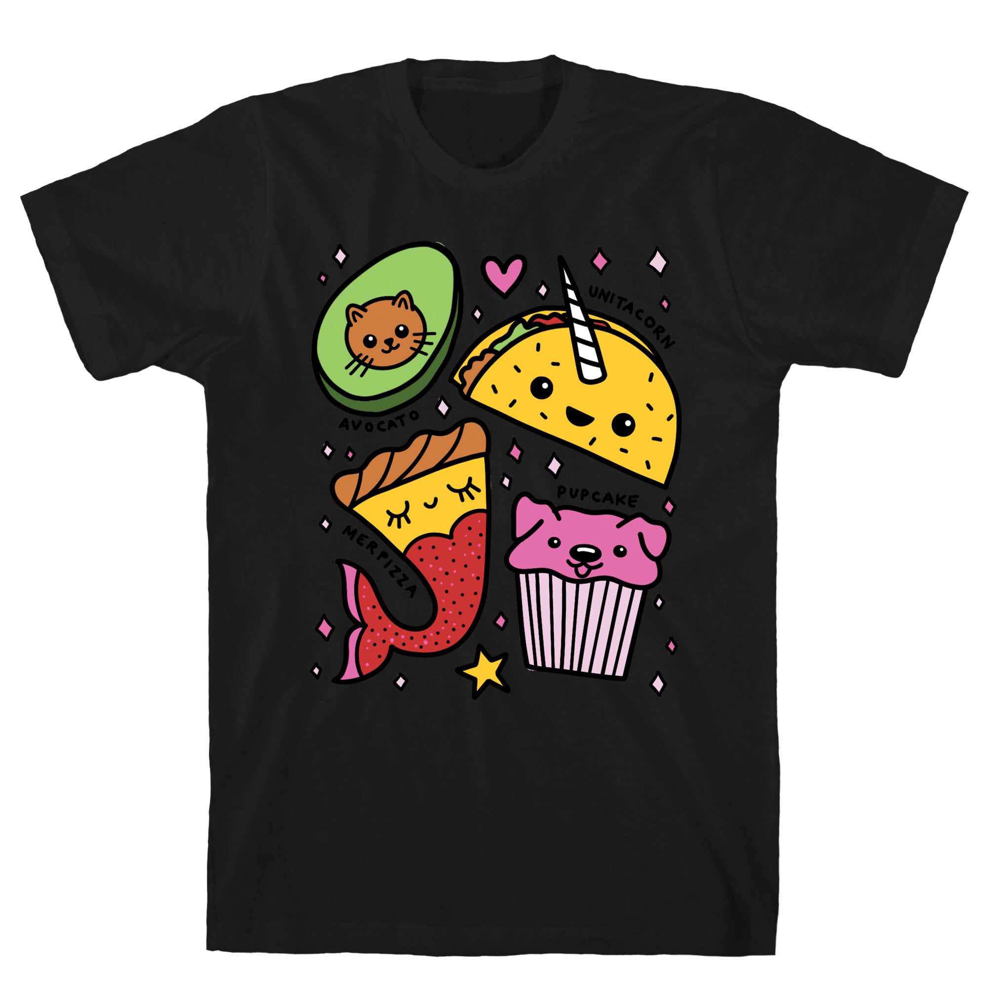 Cute Food Mashups T-Shirt